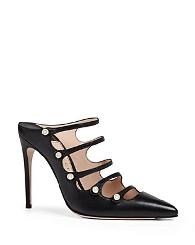 gucci aneta mule high heel pumps|Gucci Heels for Women .